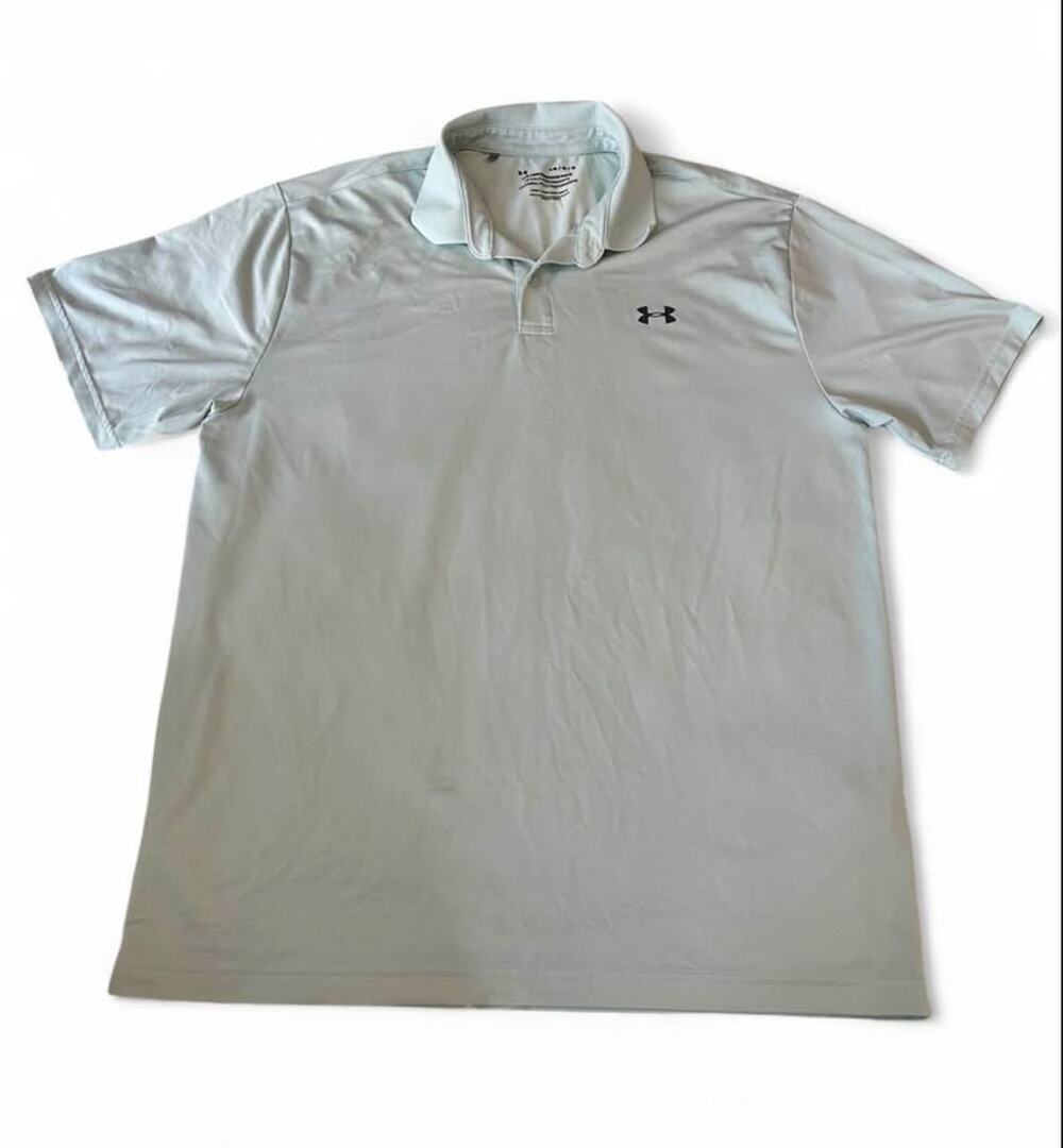Mens Under Armour Performance Polo Size Large